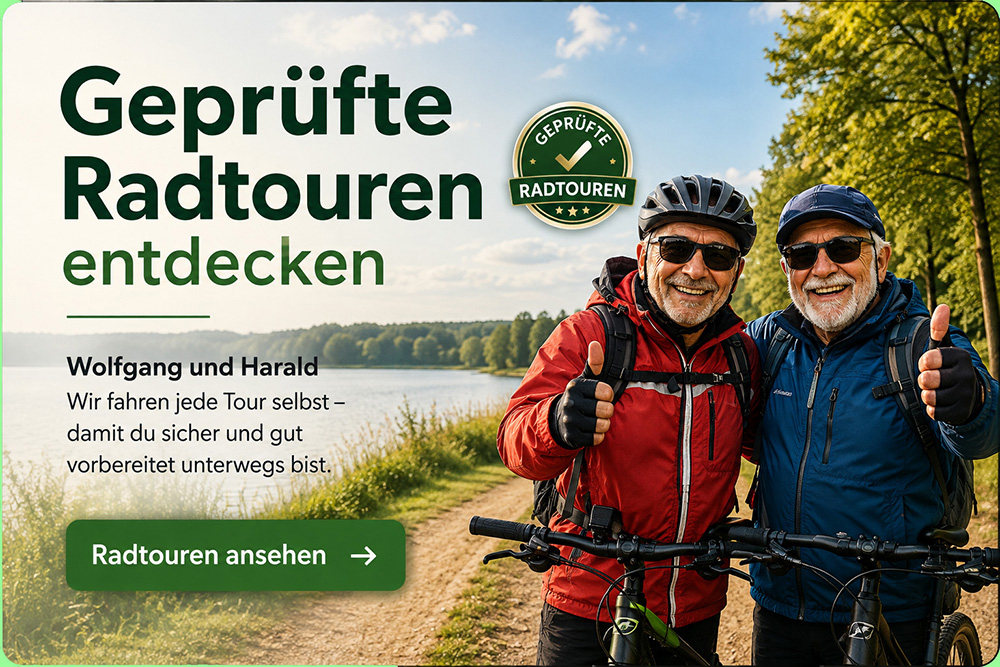 Geprüfte Radtouren entdecken